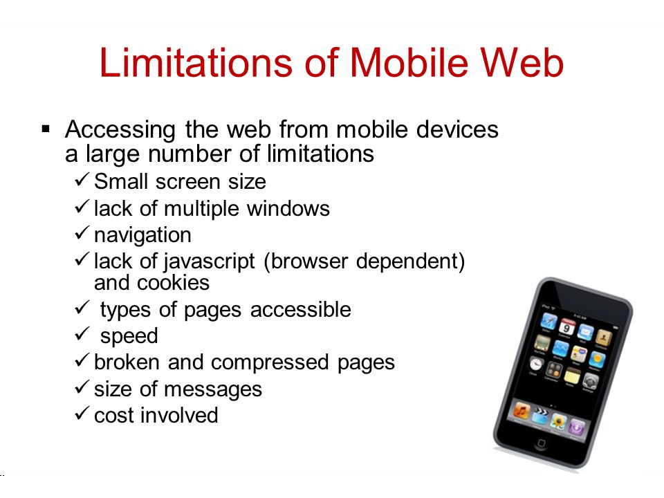 mobile-web-limitations
