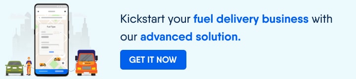 fuel delivery app development cta