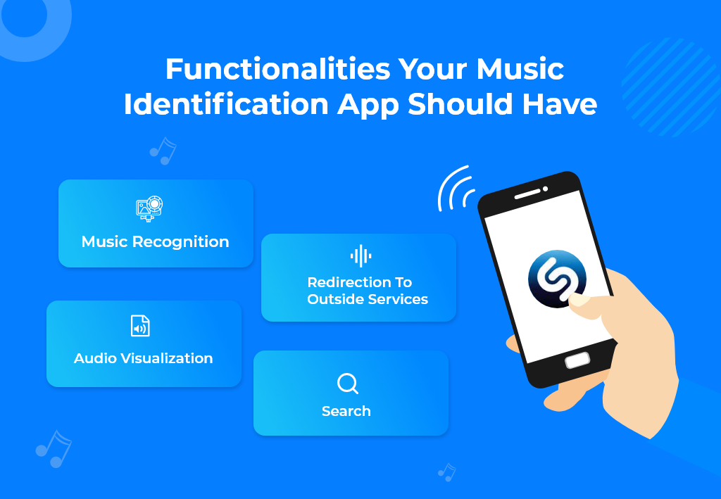 Essential Features to Create Apps Like Shazam