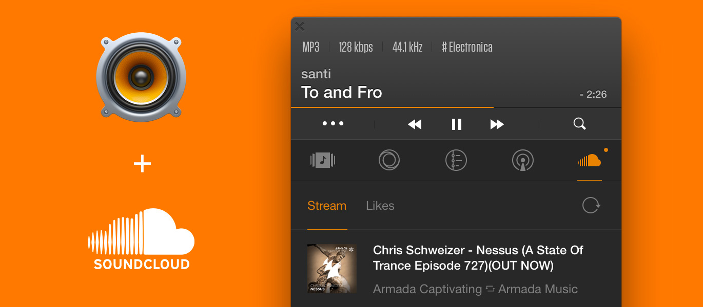 SoundCloud music app