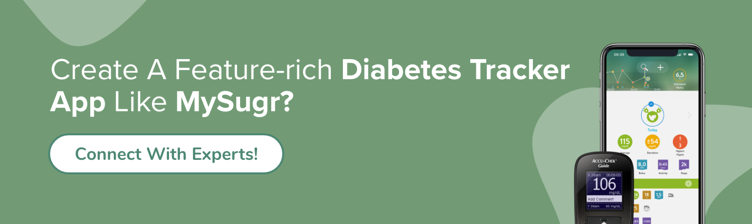 Diabetes Tracker App CTA 1
