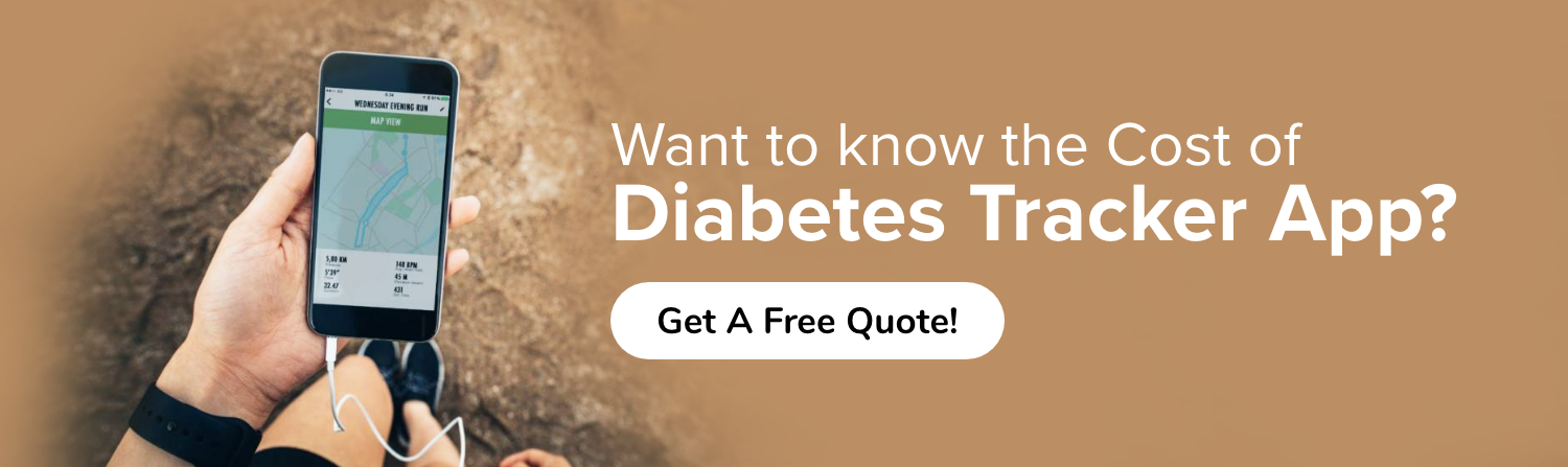 Diabetes Tracker App Development CTA 2