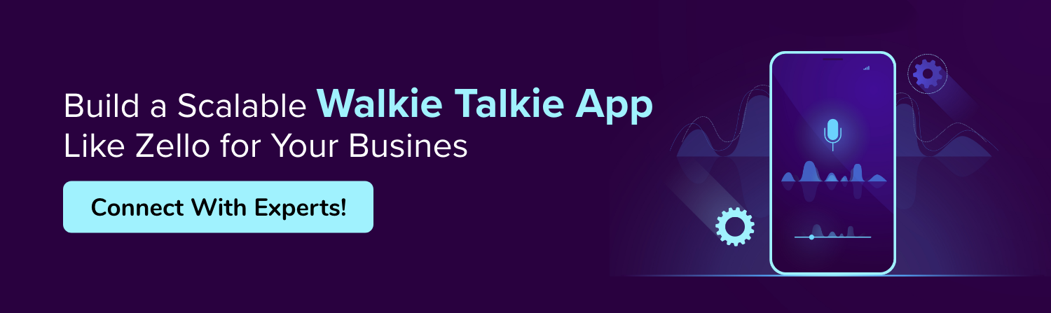 Walkie Talkie Mobile Application Development CTA 1