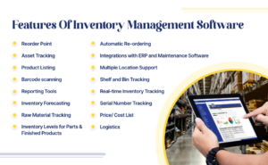 Features of inventory management software