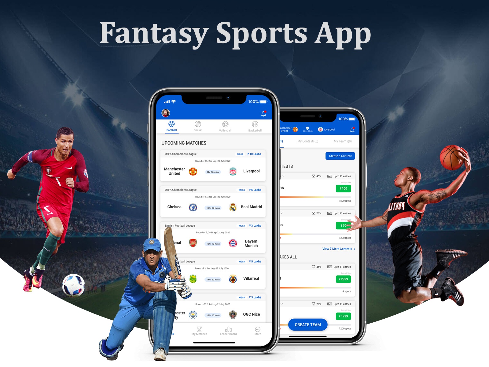Fantasy sport app