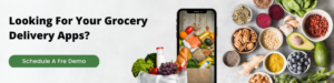 Grocery app development CTA