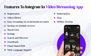 Features to Integrate in Video Streaming App