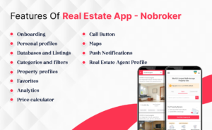 Features of Real Estate App - NoBroker