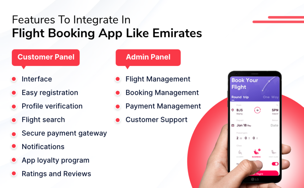 How To Build A Flight Booking App Like Emirates?