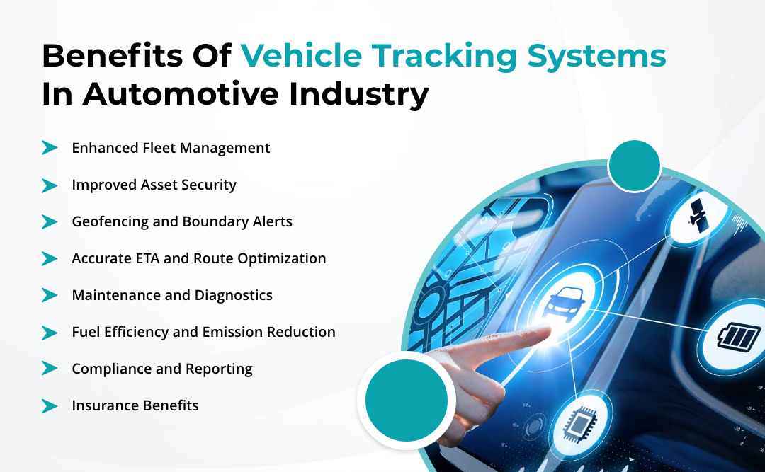 Benefits of Vehicle Tracking Systems in Automotive Industry