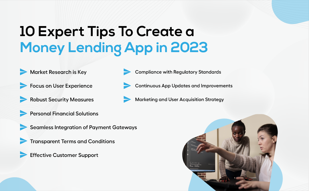 10 Expert Tips To Create a Money Lending App in 2023