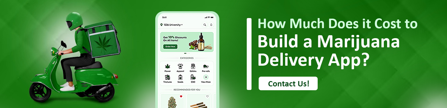 How Much Does it Cost to Build a Marijuana Delivery App?
