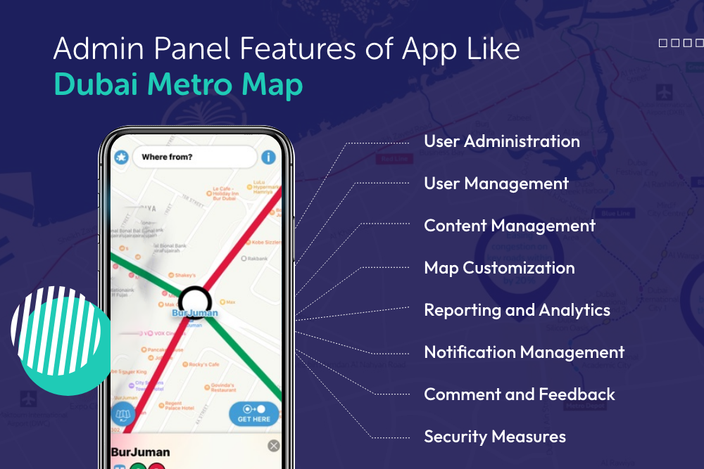 Develop an App Like Dubai Metro Map