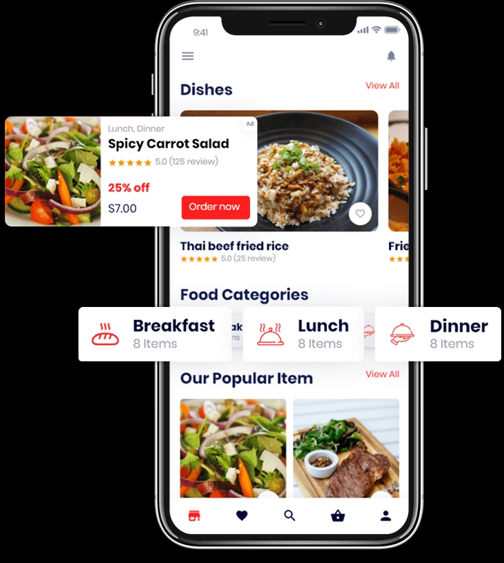 build a food delivery app like Smile UAE