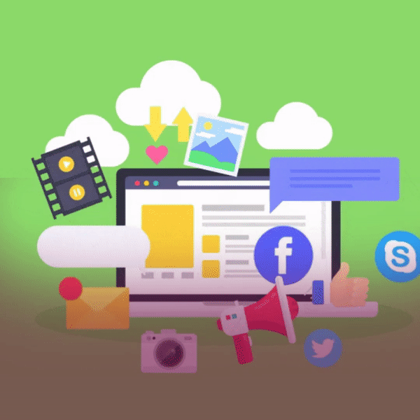 Social media app development