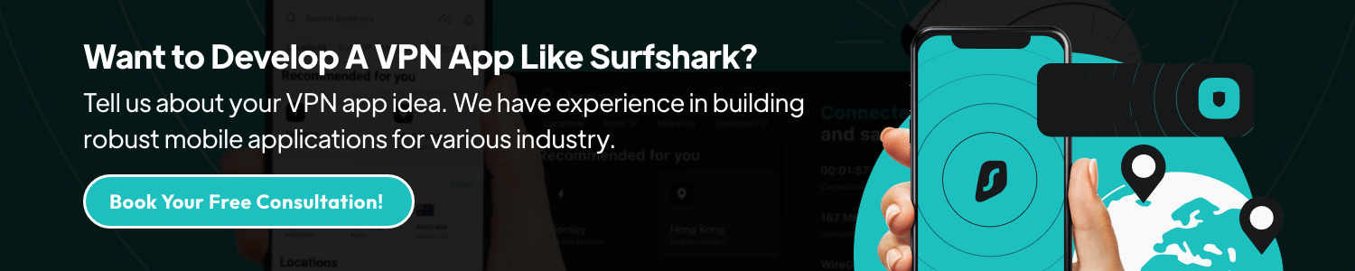 Develop an App Like Surfshark