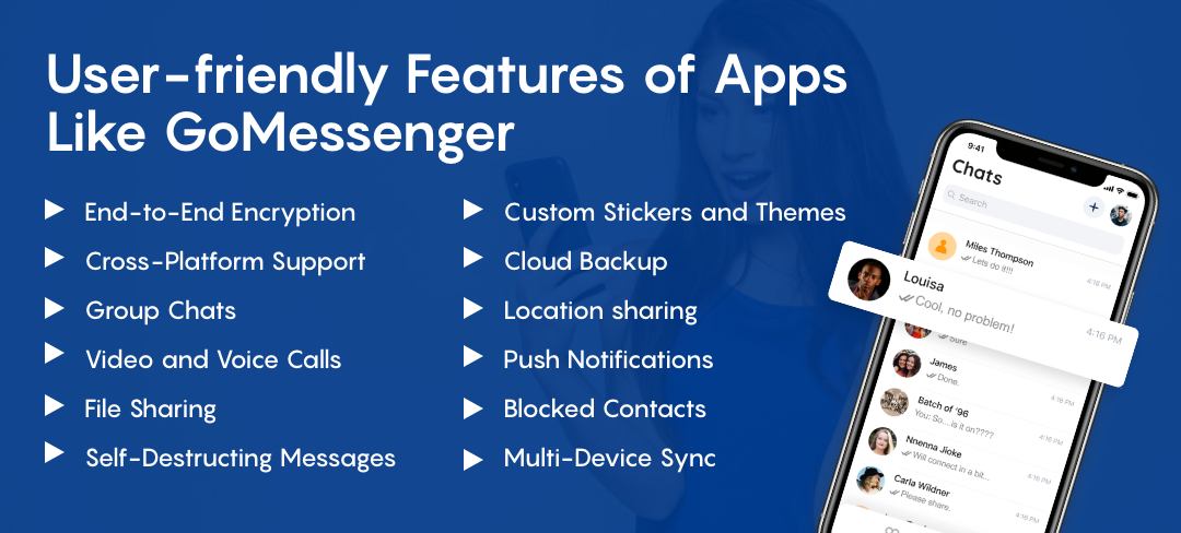 build an app like GoChat Messenger