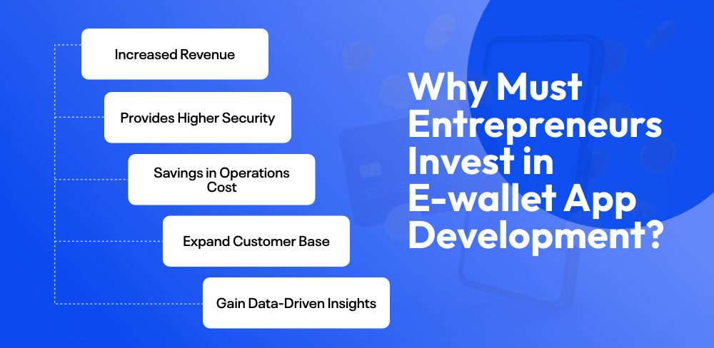 Why Must Entrepreneurs Invest in  E-wallet App Development