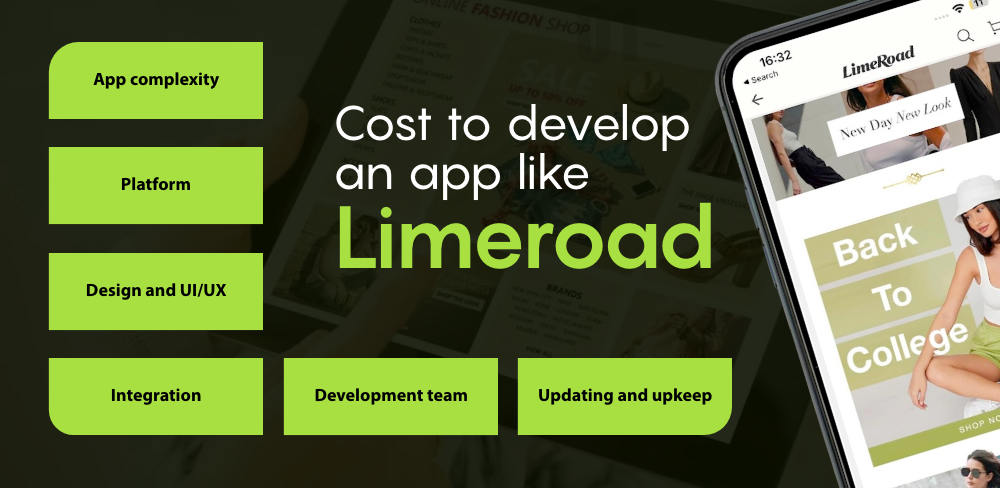 How Much Does It Cost to Develop an App Like Limeroad