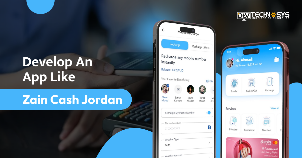 Cost Develop An App Like Zain Cash Jordan