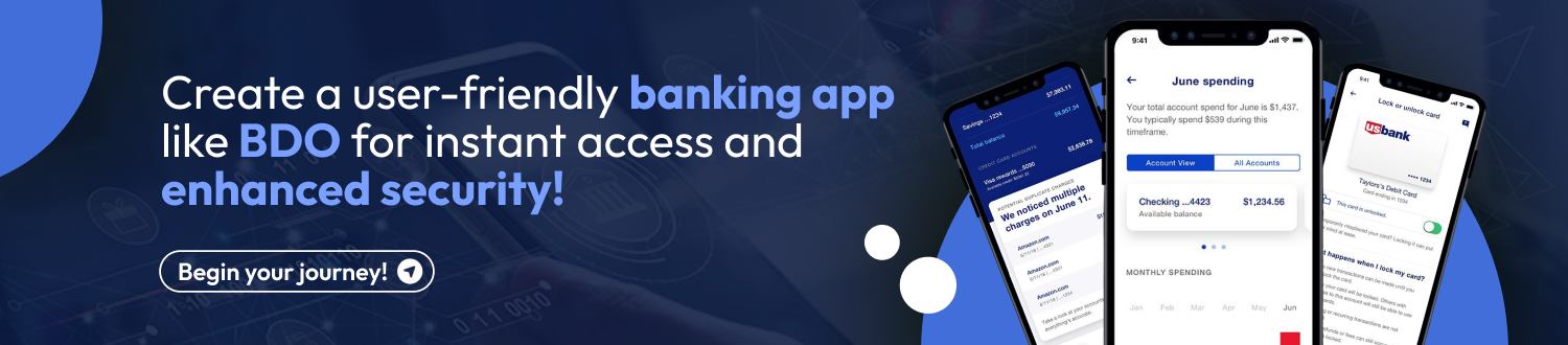 CTA for Develop a Banking App Like BDO