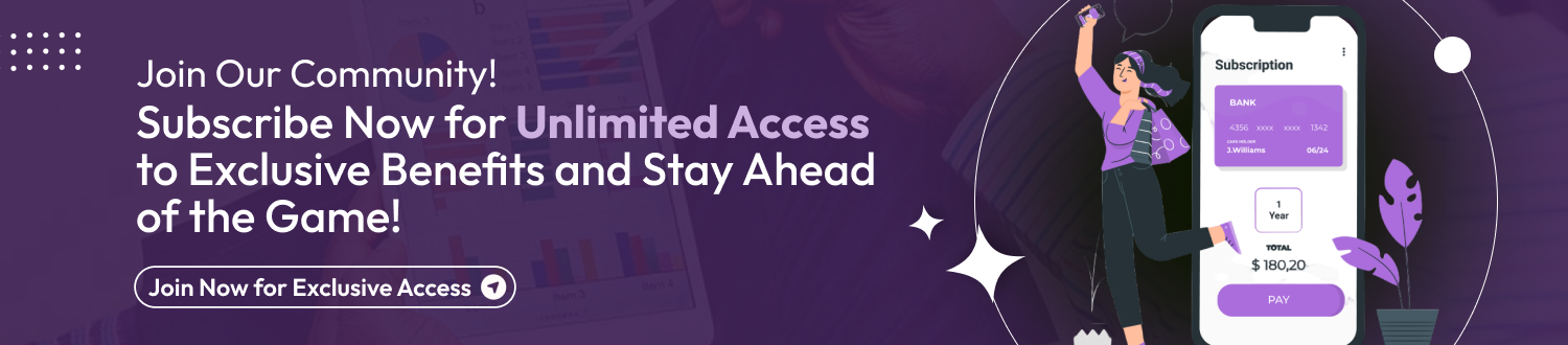 Create a subscription based app cta