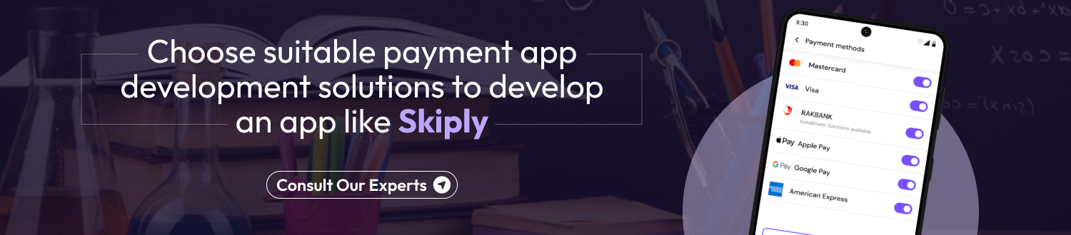 CTA Develop an app like Skiply