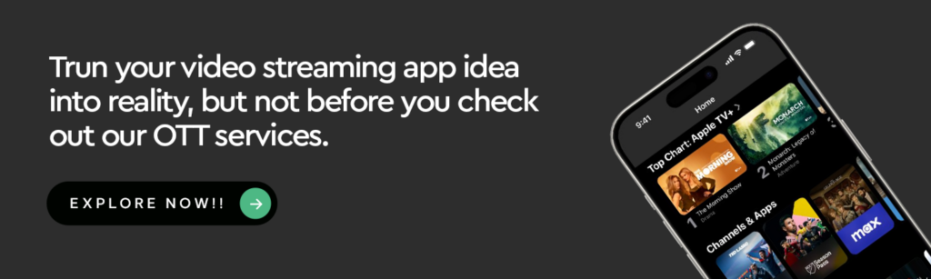 CTA- OTT App Development Cost