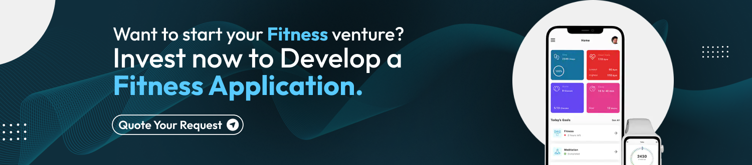 CTA for Fitness app development cost