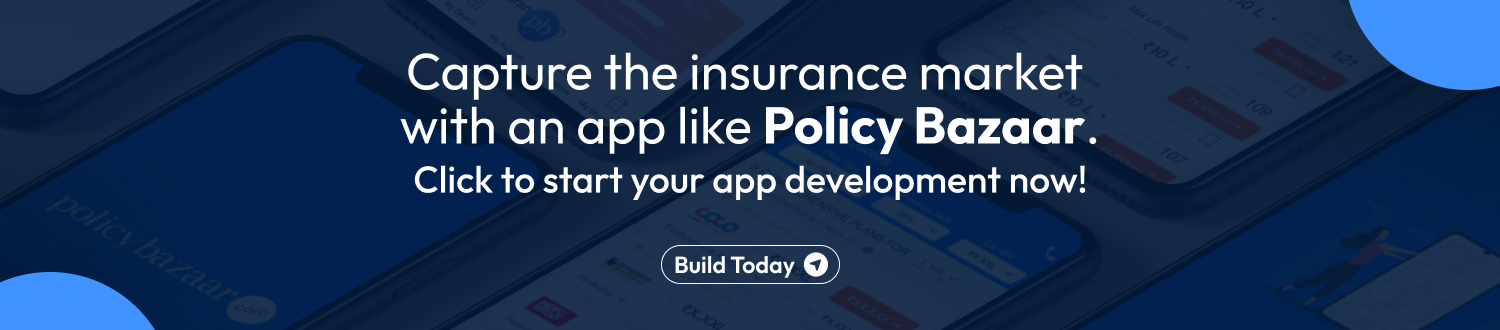 CTA for Policy Bazaar App Development