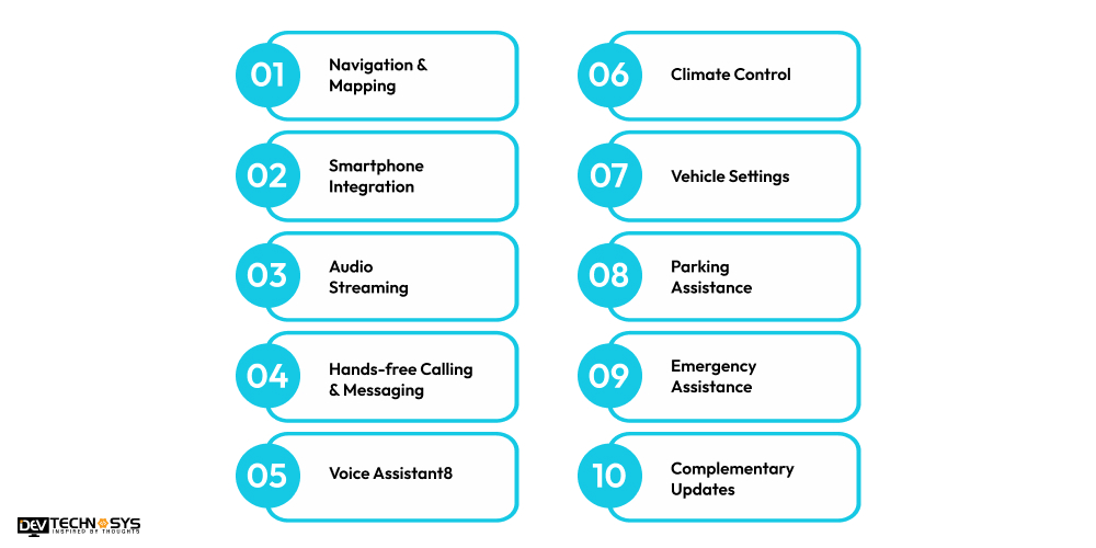 Key Attributes of a Car Infotainment App