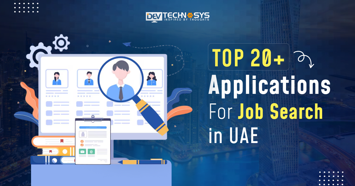 Applications for Job Search in UAE