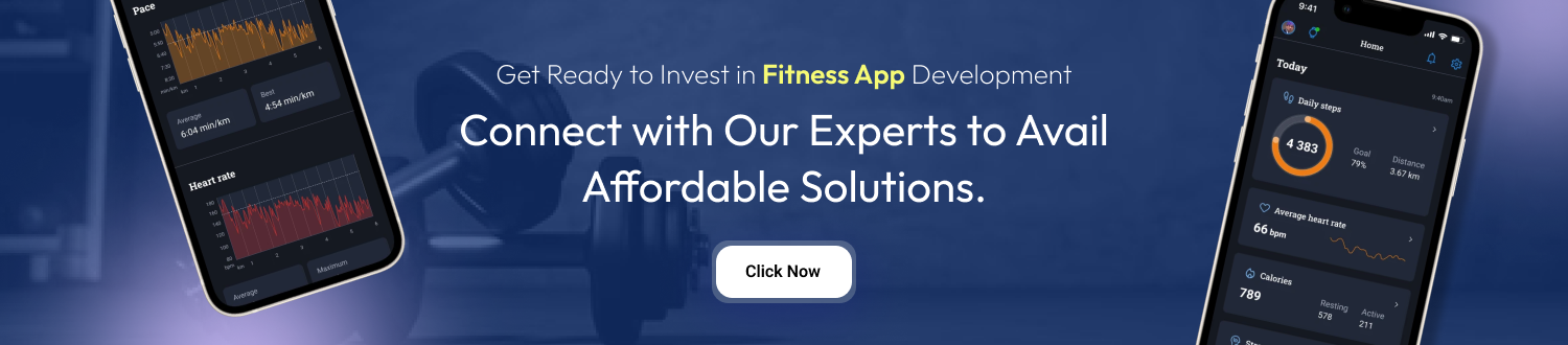 CTA Develop an app like Garmin Connect