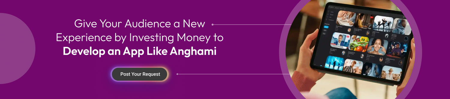 CTA for Develop An App Like Anghami