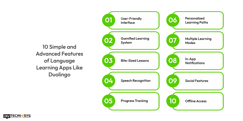 10 Simple and Advanced Features of Language Learning Apps Like Duolingo
