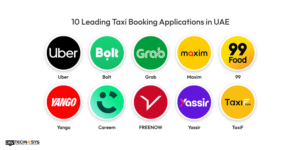 10 Leading Taxi Booking Applications in UAE
