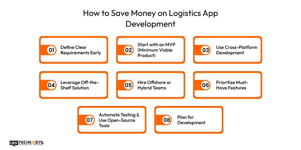 How to Save Money on Logistics App Development