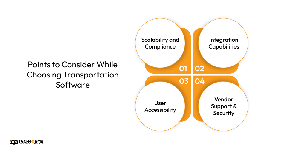 Points to Consider While Choosing Transportation Software