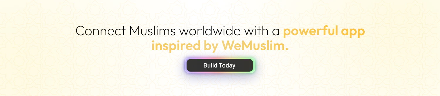 Application like WeMuslim CTA