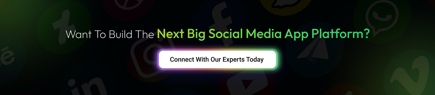 Cost to build a Social Media App - CTA