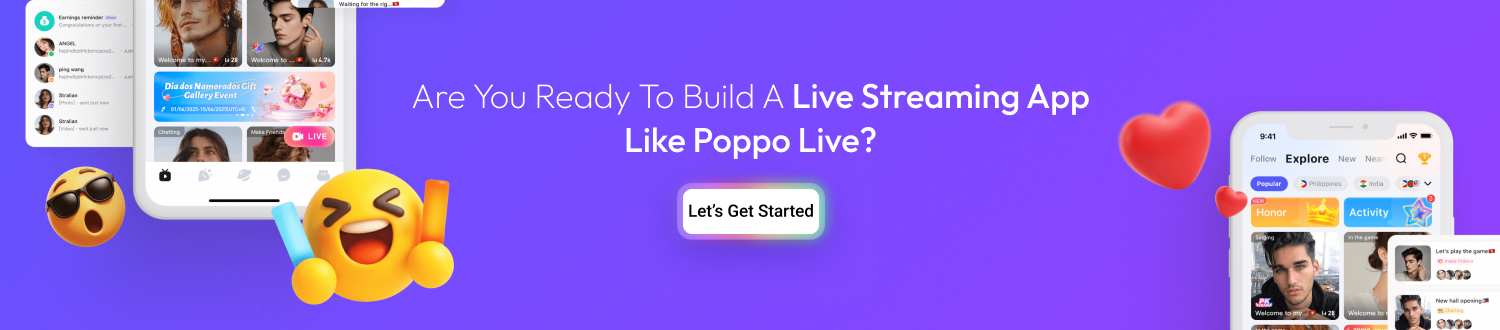 Build a Live Streaming App Like Poppo Live CTA