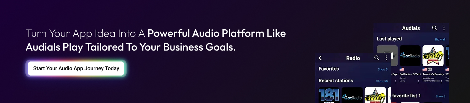 Turn your app idea into audio app