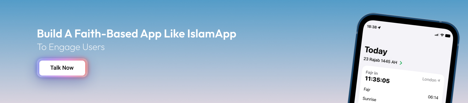 Build a faith-based app like IslamApp