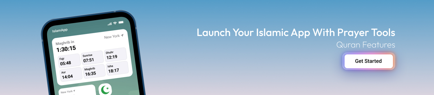 Launch your Islamic app