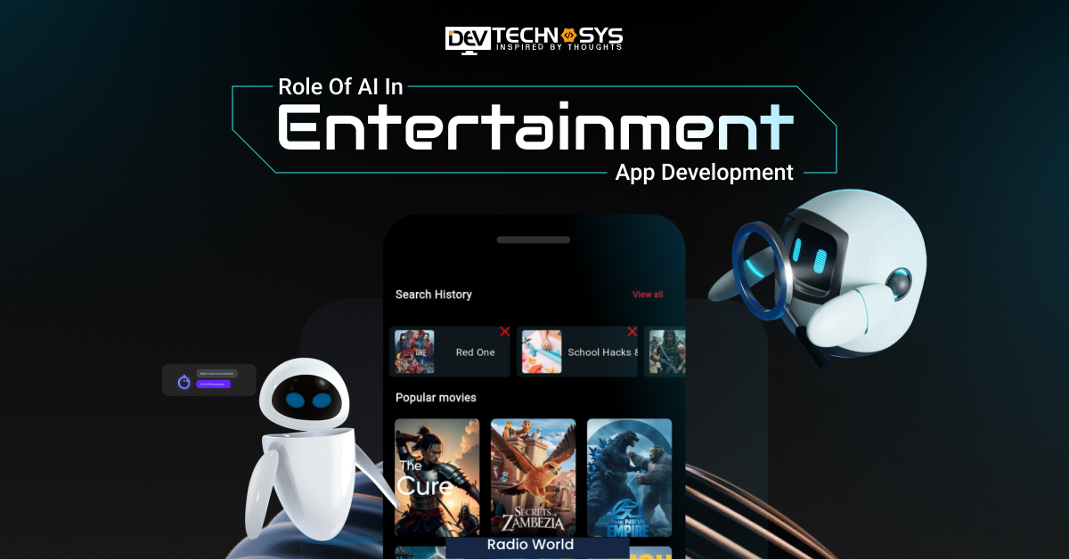 Role of AI in Entertainment App Development