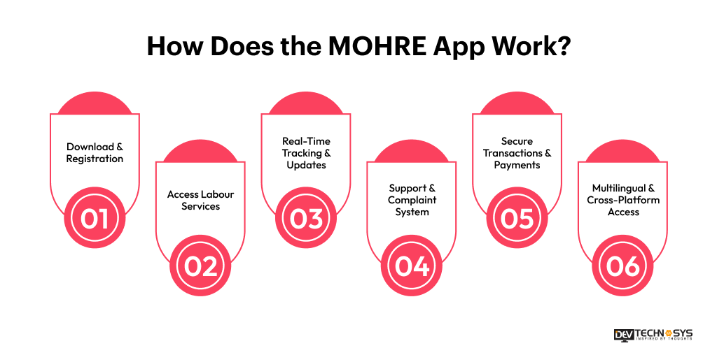 How Does the MOHRE App Work