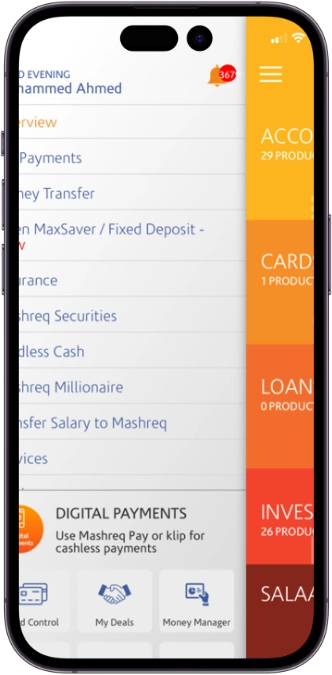 Mashreq Banking App